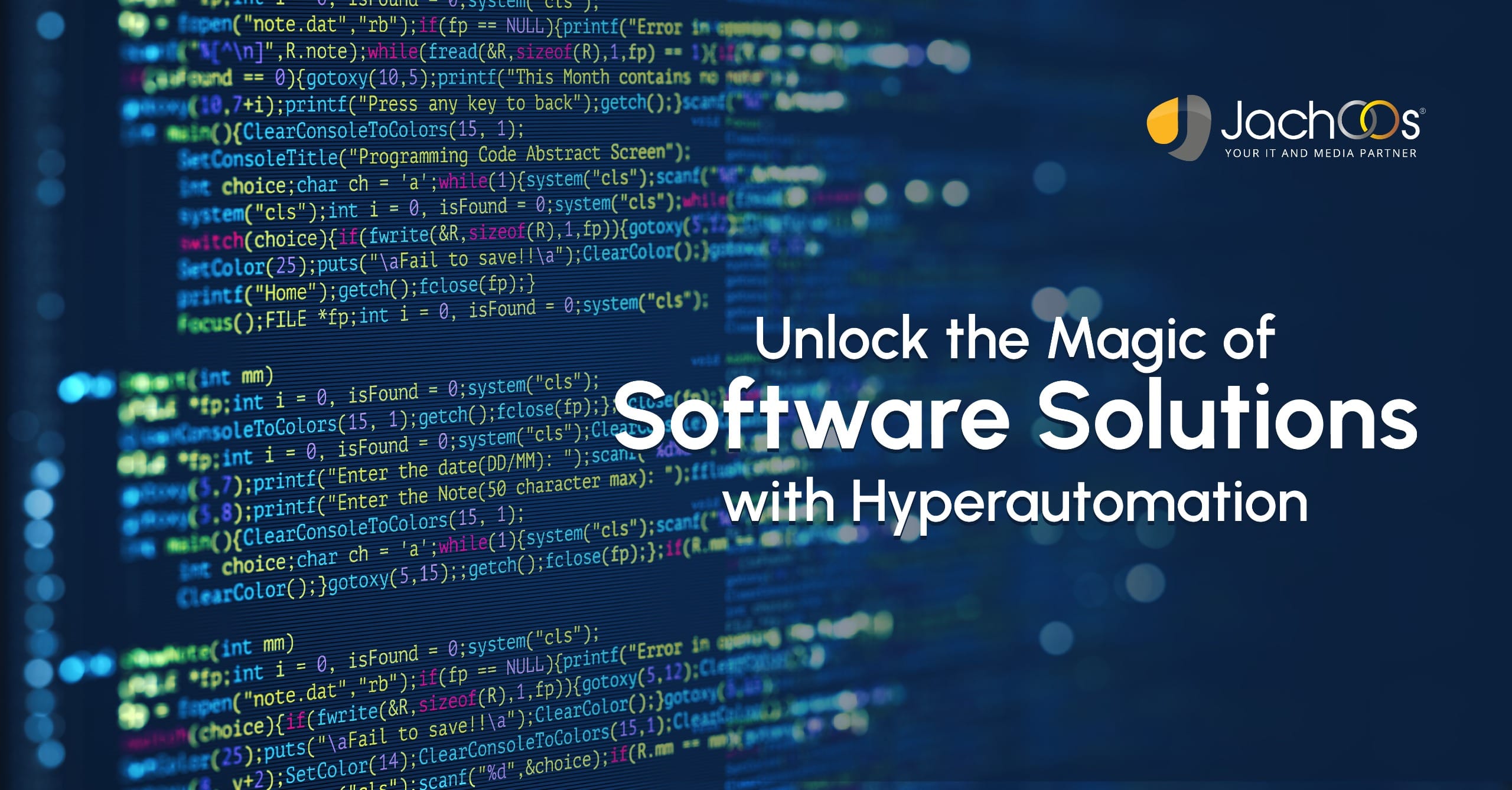 Unlock the Magic of Software Solutions with Hyperautomation Did you know that traditional automation is a thing of the past? It's all about hyper-automation now, which is like magic in software solutions! Curious to know what kind of magic it can bring? Let's explore the world of hyper-automation, understand how it works, and discover its benefits in software solutions. Understanding Hyperautomation: Hyperautomation goes beyond traditional automation by combining various technologies such as artificial intelligence (AI), robotic process automation (RPA), machine learning (ML), process discovery, chatbots, and conversational AI. Through the integration of these technologies, hyper-automation empowers organizations to automate intricate tasks, make data-driven decisions, and streamline their operations. Key Highlights of Hyper automation: Here are the key highlights of hyper-automation: Streamlined Workflow: Hyperautomation takes automation to the next level by not just automating individual tasks, but by effectively orchestrating entire workflows. This means that the entire process, from start to finish, can be automated, covering tasks such as data entry, customer service interactions, accounting, and even supply chain management. Cutting-edge Technologies: Hyperautomation harnesses a combination of advanced technologies, including Robotic Process Automation (RPA): Robotic Process Automation serves as the bedrock of hyper-automation. RPA leverages software robots or "bots" to automate repetitive and rule-based tasks. These bots seamlessly interact with various systems and applications, empowering organizations to achieve heightened efficiency and unwavering precision. Artificial Intelligence (AI): Artificial Intelligence plays a crucial role in hyperautomation. By employing AI technologies such as natural language processing, computer vision, and predictive analytics, organizations can automate decision-making processes, gain valuable insights from data, and improve customer interactions. Machine Learning (ML): ML models learn from data and adapt over time, automating tasks that require continuous learning and improvement. Machine Learning algorithms unlock the immense potential to learn and improve from data. Through ML, tasks such as data classification, anomaly detection, and predictive modeling can be automated, empowering organizations to make data-driven decisions and streamline complex data analysis processes. Elevating Customer Experience through Chatbots: Chatbots and conversational AI technologies are revolutionizing customer interactions. By implementing chatbots, organizations can automate customer support, provide personalized assistance, and greatly enhance overall customer experience. These technologies utilize natural language processing and ML to deliver seamless and efficient communication. Digital Twin of the Organization (DTO): With hyper-automation, a digital twin of the organizations can be developed to show the connections between processes, functions, and key performance indicators. This insight enables organizations to pinpoint automation opportunities and enhance their operations. The Advantages of Hyperautomation: Hyper-automation brings numerous benefits to organizations: Enhanced Efficiency: Hyperautomation eliminates repetitive and mundane tasks, allowing employees to concentrate on more valuable work. By automating routine processes, organizations can significantly enhance efficiency and productivity, leading to quicker turnaround times and increased output. Improved Customer Experience: Hyperautomation enables organizations to provide exceptional customer experiences by automating and streamlining customer-facing processes. By utilizing AI and ML technologies, businesses can personalize interactions, offer quicker responses, and provide customized products and services, ultimately enhancing customer satisfaction and loyalty. Cost Savings: Automation helps reduce costs by eliminating manual errors, optimize resource allocation, and reducing the need for manual labor. By automating processes, organizations can save time, cut operational expenses, and allocate resources more efficiently, resulting in substantial cost savings. Scalability: Hyperautomation allows organizations to expand their operations seamlessly. By utilizing technologies like RPA and AI, organizations can automate processes, systems, and workflows, enabling increased capacity without sacrificing efficiency. This scalability is essential for businesses looking to grow and adapt in a rapidly changing market. How Hyperautomation works: Here's a breakdown of how Hyperautomation works: Discover and Analyze: Process Discovery: The first step is to identify which processes can be automated. This is done using process mining tools that analyze historical data to find repetitive tasks with high transaction volumes. Feasibility Assessment: Once potential processes are identified, a feasibility assessment is conducted to evaluate the cost-benefit analysis, technical feasibility, and potential impact on the organization. Design and Develop: Automation Strategy: Based on the feasibility assessment, an automation strategy is developed. This strategy outlines the specific technologies (RPA, AI, etc.) and tools needed for each process. Solution Development: Using the chosen software solutions and tools, the automation workflows are designed and developed. This involves configuring RPA bots to mimic human actions, integrating AI models for intelligent decision-making, and utilizing machine learning algorithms for tasks that require continuous learning. Implement and Monitor: Deployment and Testing: The developed automation solutions are carefully deployed and thoroughly tested to ensure they work as intended and seamlessly integrate with existing systems. Performance Monitoring: Continuous monitoring and analysis of the automated processes are crucial. This allows for performance optimization and the identification of any potential issues or areas for improvement. Improve Continuously: Feedback and Optimization: Feedback from users and performance data are continuously analyzed to identify opportunities for further refinement and optimization of the automated processes. Scaling and Expansion: As the organization gains experience and confidence, successful automation solutions can be scaled and implemented across other areas, expanding the reach of hyper-automation. To sum up, hyper-automation revolutionizes the way organizations enhance their business processes, boost operational efficiency, and embrace the digital revolution. By harnessing the power of AI, ML, RPA, process discovery, and chatbots, organizations can tap into the extraordinary potential of software solutions. With JachOOs as your AI partner, you can rest assured that you are working with a team that is at the forefront of AI technology. With our custom AI applications, we can tailor our technology to suit your specific business needs, ensuring that you receive the maximum benefits from our AI solutions. Embrace the power of AI and unlock new possibilities for your business with JachOOs.